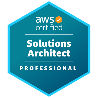 AWS certification badge: Solutions Architect Professional