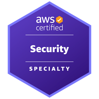AWS certification badge: Security Specialty